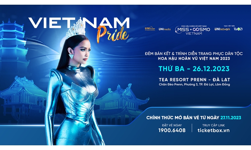 Đêm bán kết Miss Cosmo Vietnam 2023 chính thức mở bán vé