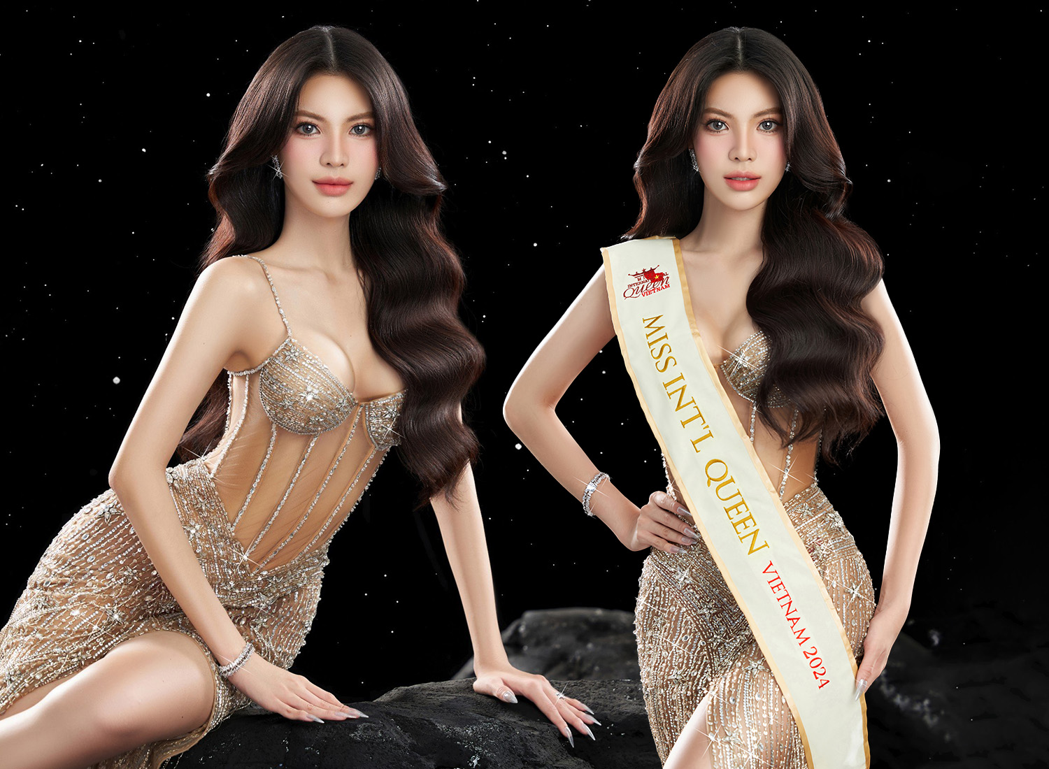 TƯỜNG SAN CHÍNH THỨC TRỜ THÀNH  MISS INTERNATIONAL QUEEN VIETNAM 2024