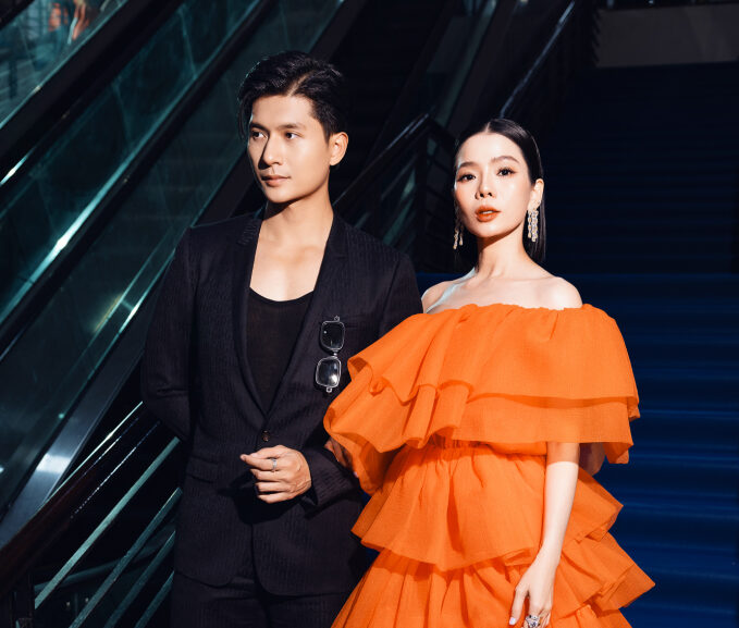 DÀN SAO VIỆT XUẤT HIỆN VỚI SẮC CAM TẠI FASHION SHOW NTK VŨ NGỌC & SON