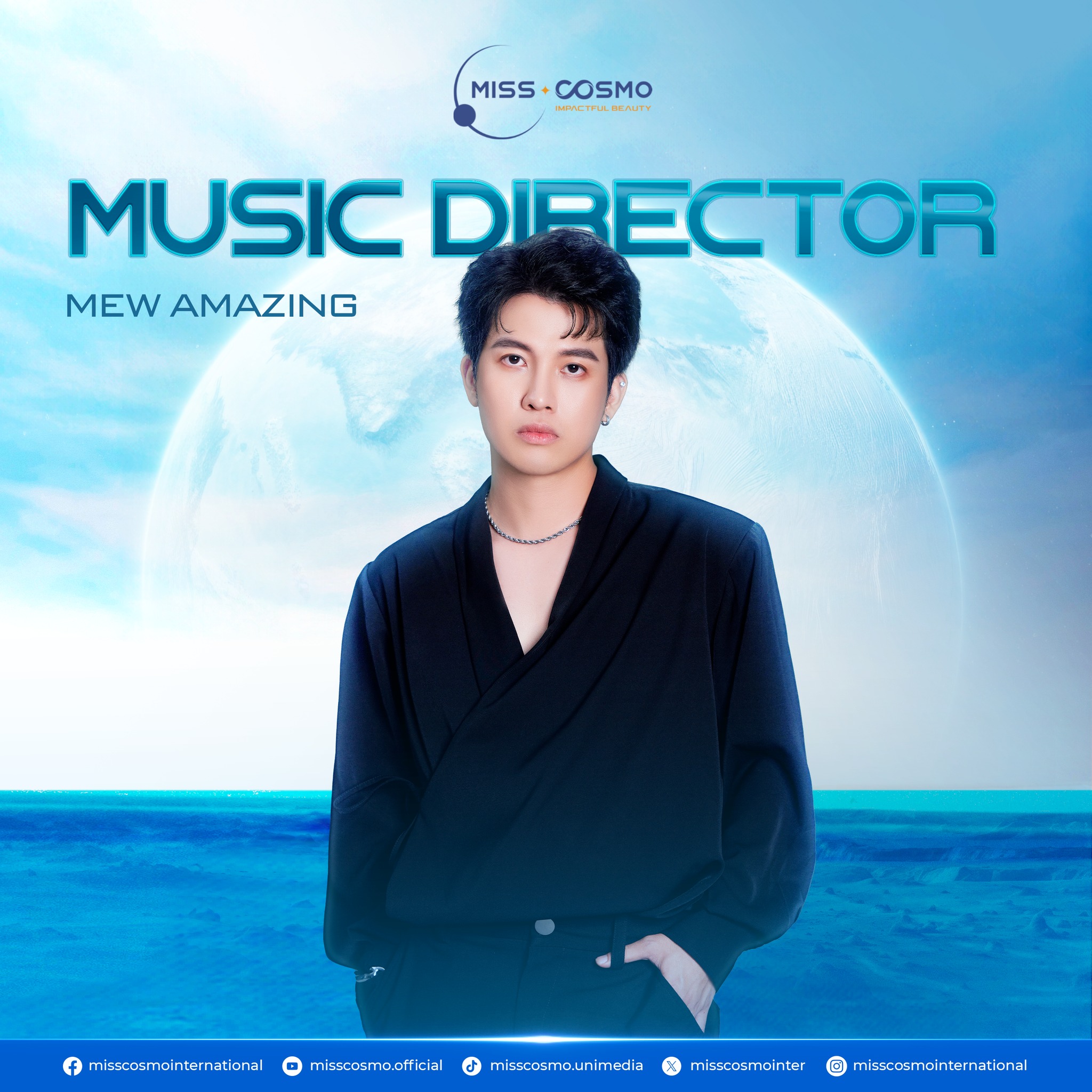 CHẮP BÚT CHO BÀI HÁT CHỦ ĐỀ CỦA MISS COSMO 2024, “HIT MAKER” MEW ...